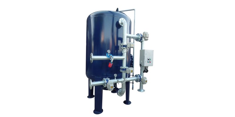 Activated Carbon Filter Systems with Steel Tank and Surface Piping